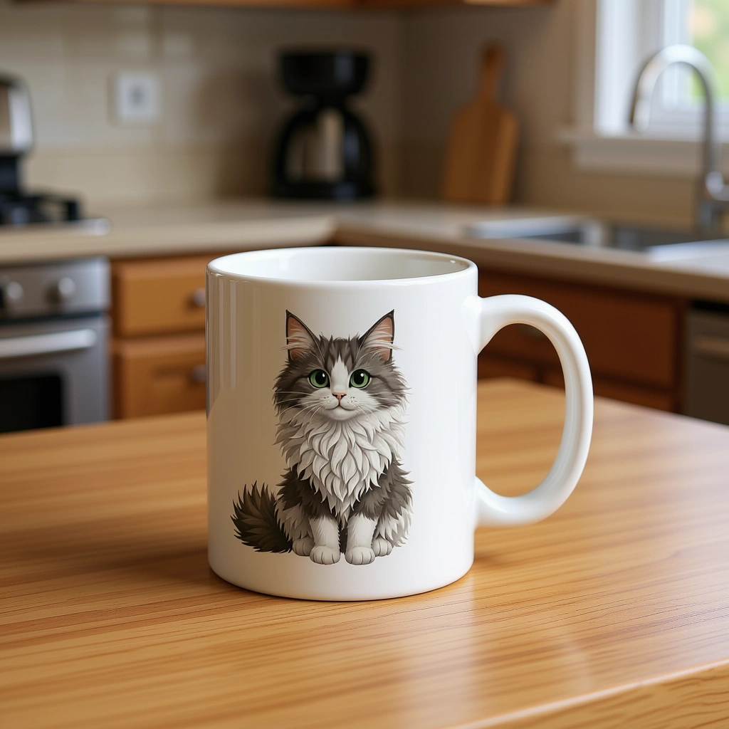 Cana Alba Fluffy Cat - Image 2