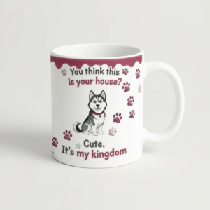 Cana Alba Personalizabila My Kingdom