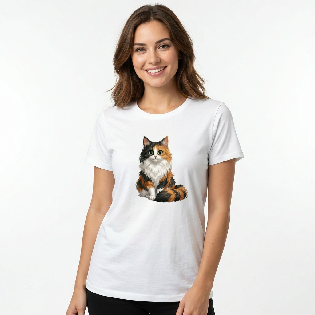 Tricou Unisex Furry Calico - Image 2