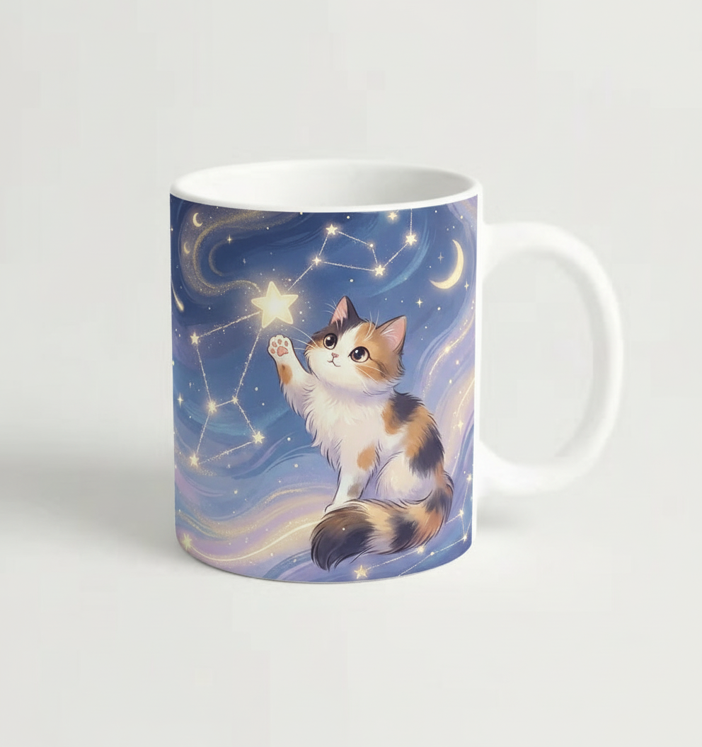 Cana Alba Personalizabila Constelation Cat