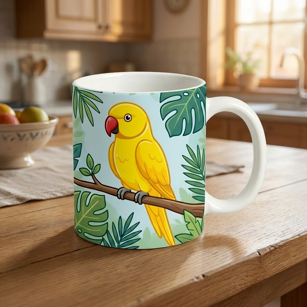 Cana Alba Yellow Indian Ringneck - Image 2