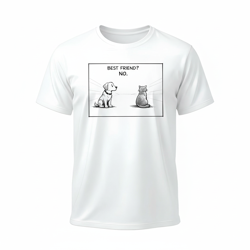 Tricou Unisex Best friend? no