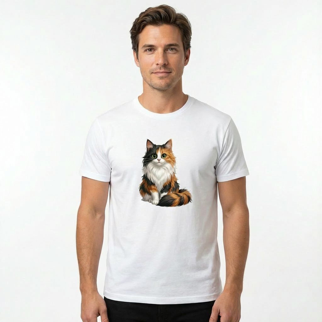 Tricou Unisex Furry Calico - Image 3