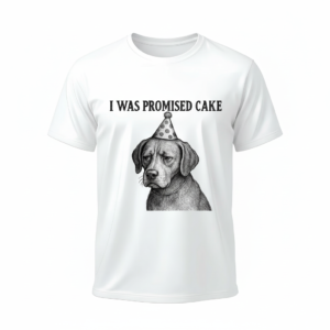 Tricou Unisex I was promised cake