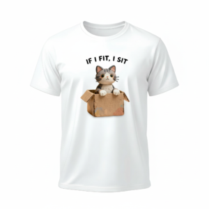 Tricou Unisex If I fit, I sit
