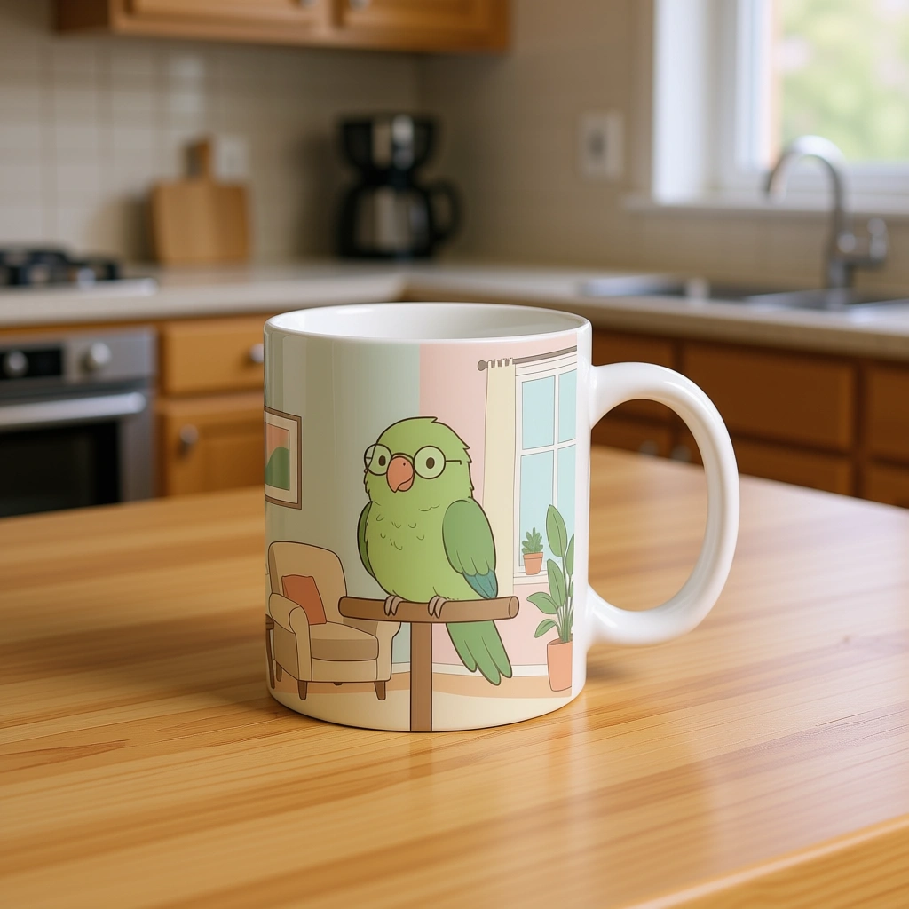Cana Alba Parakeet - Image 3