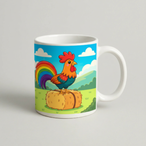 Cana Alba Rainbow Rooster