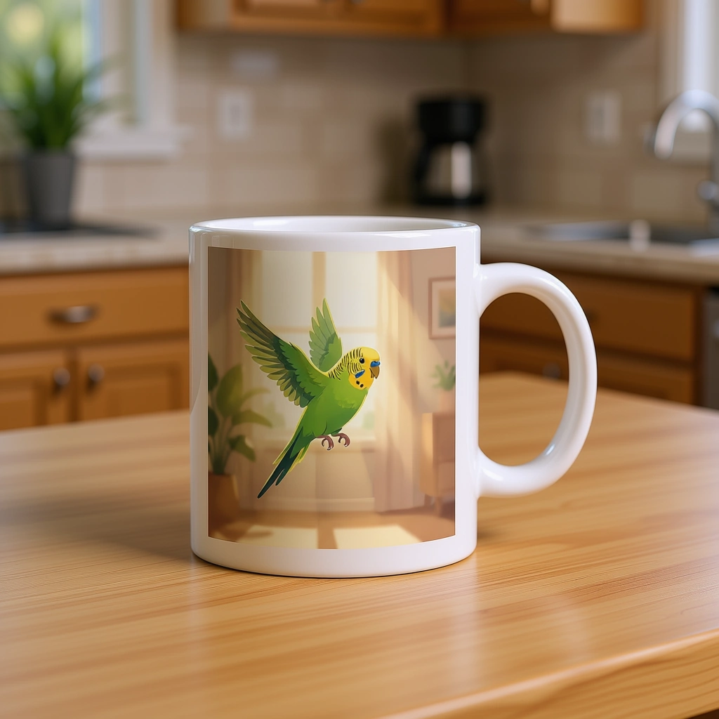 Cana Alba Flying Parrot - Image 3