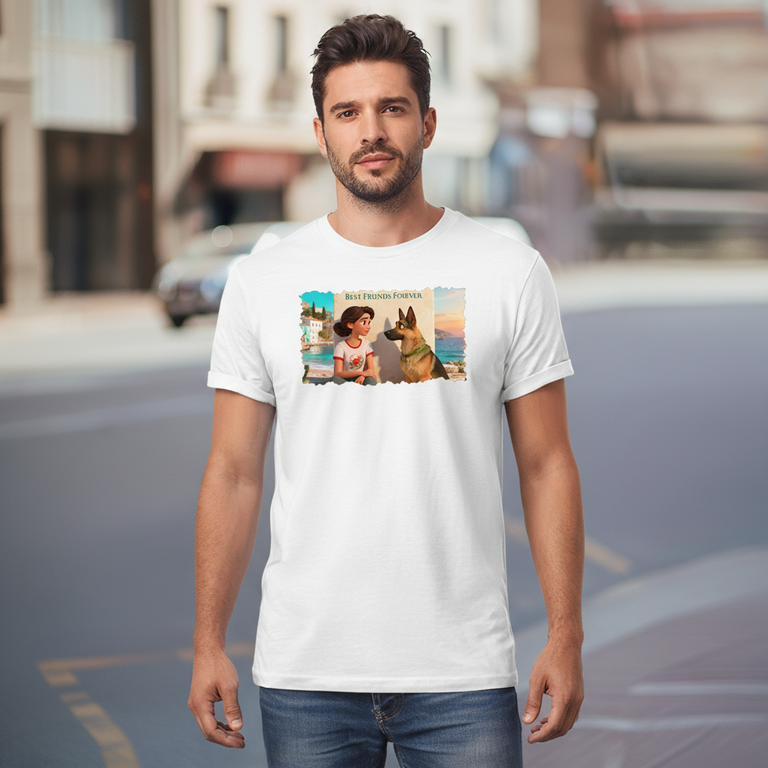 Tricou Unisex best friends forever - Image 3