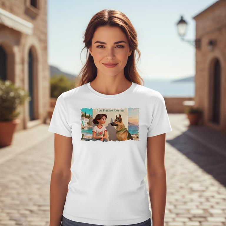 Tricou Unisex best friends forever - Image 2