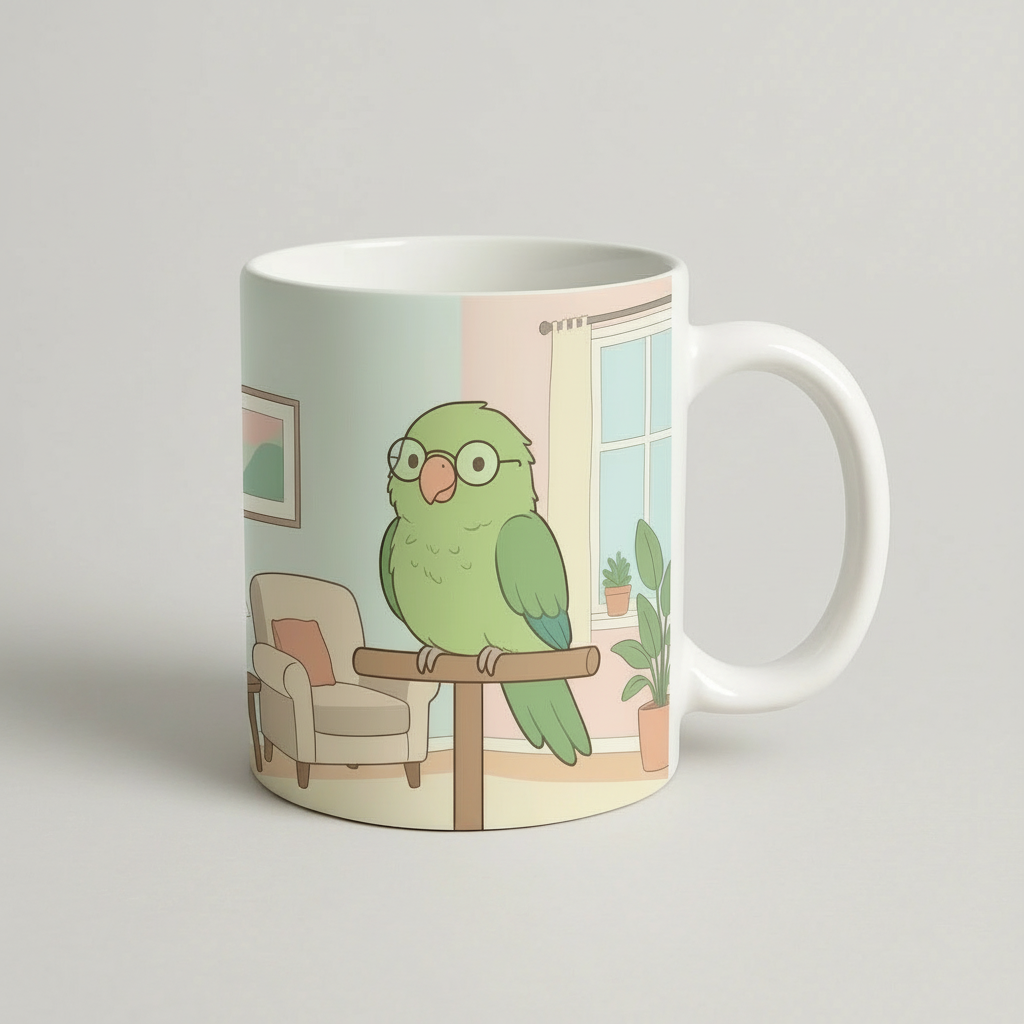 Cana Alba Parakeet