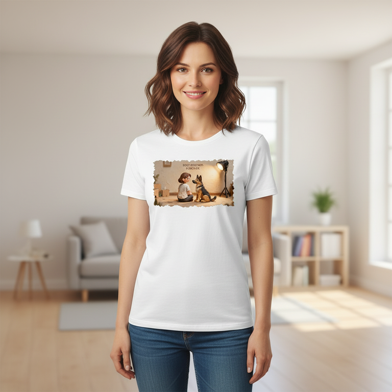 Tricou Unisex best friends forever - Image 2