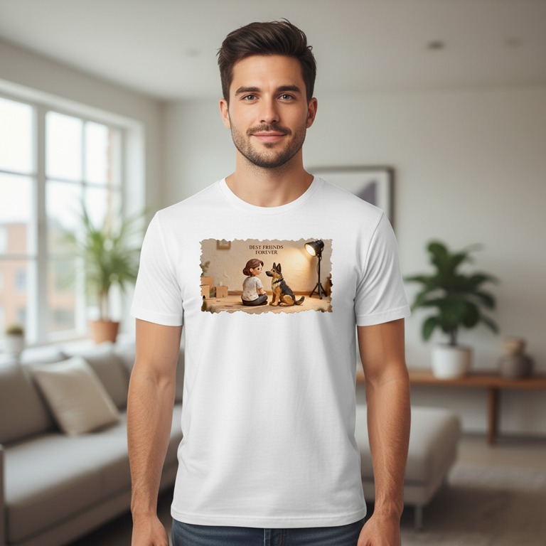 Tricou Unisex best friends forever - Image 3