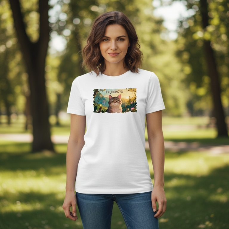 Tricou Unisex i'm judging you - Image 3