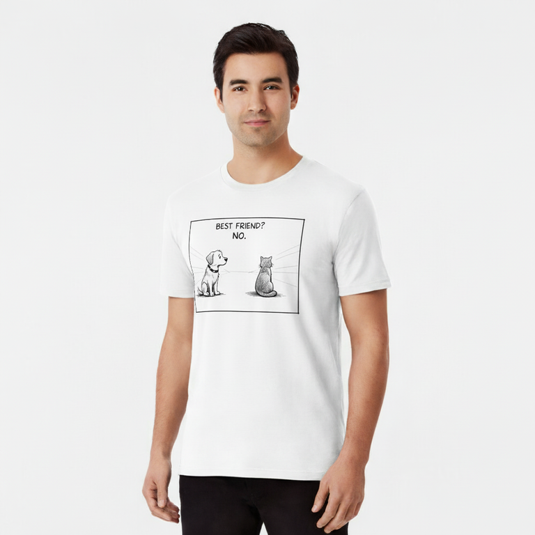 Tricou Unisex Best friend? no - Image 2