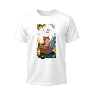 Tricou Unisex if i fit, i sit