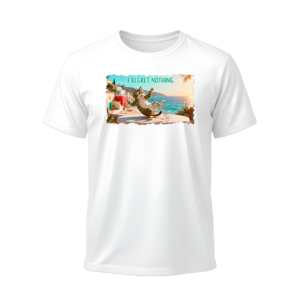 Tricou Unisex I regret nothing