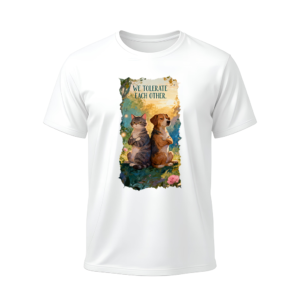 Tricou Unisex We tolerate each other